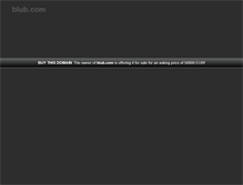 Tablet Screenshot of blub.com